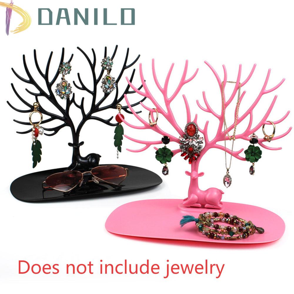 DANILO Giá Đỡ Trưng Bày Trang Sức Hình Nai Bằng Acrylic Chất Lượng Cao