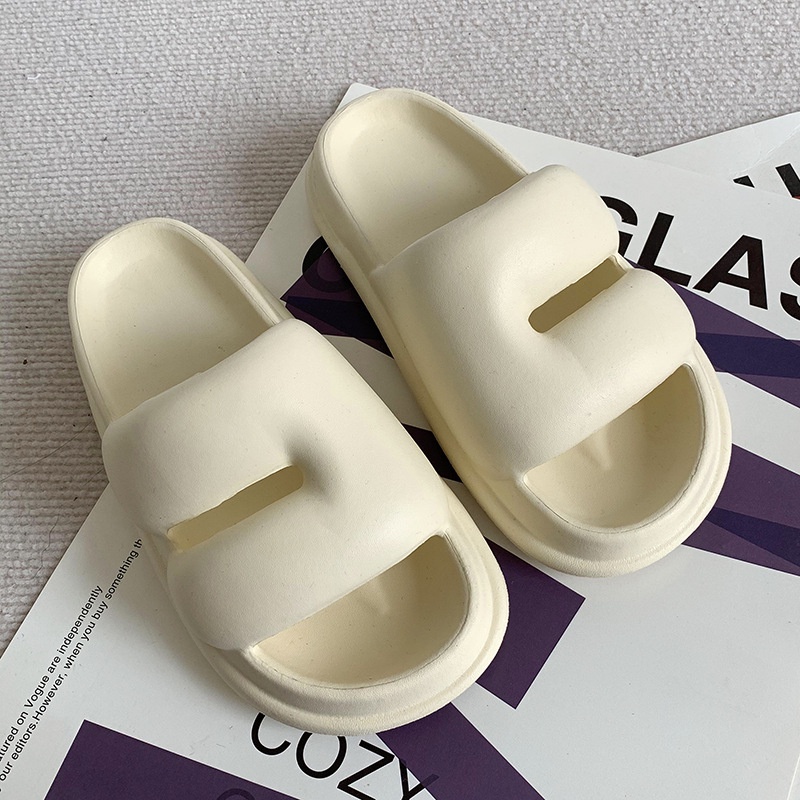 UOUO  dép Thời Trang Đơn Giản Cho Nữ dép bánh mì Chống trượt Thoải mái Thoáng khí Cái mới ins Hàn Quốc Phong cách B90H0P6 37Z230910