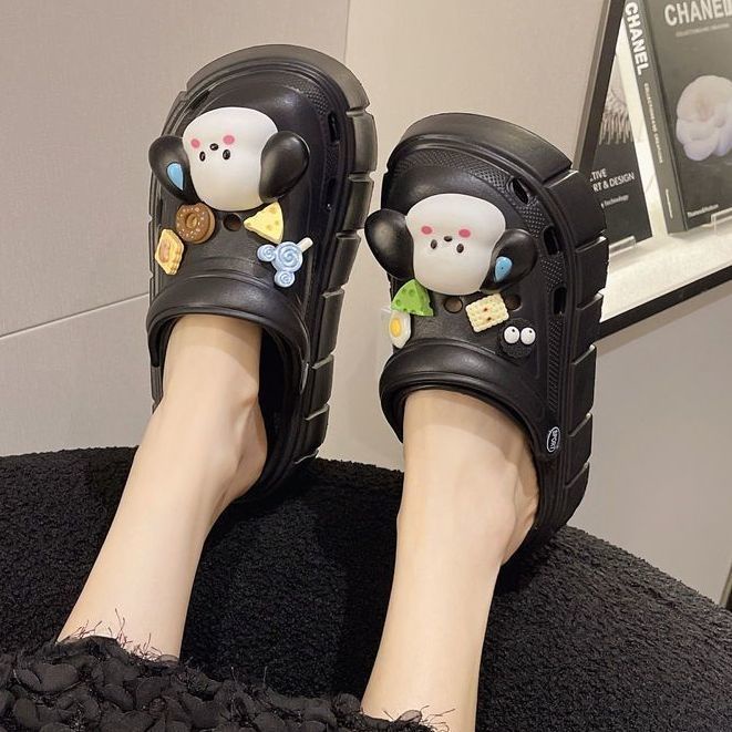 FEIJIANU dép Cross dép sandal nữ giày đi biển đáng yêu thoải mái 26Z23062932