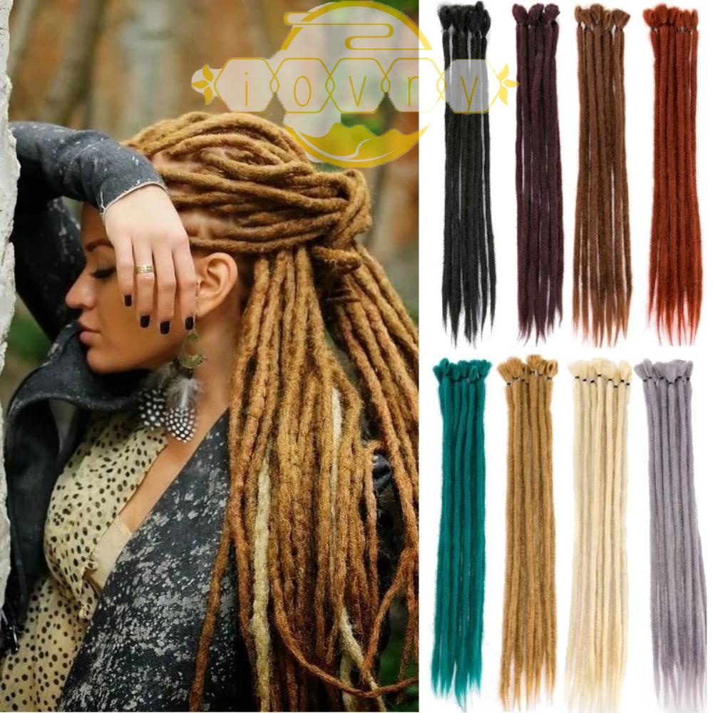 IVORY 1 Tóc Giả Kiểu Thắt Blonde Bằng Sợi Tổng Hợp Mềm Mại Màu Đen Tự Nhiên Phong Cách Hip-Hop Cho Nữ