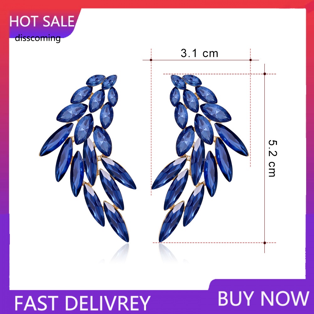 Áo Thun Tay Ngắn In Chữ SL| Đôi Bông Tai Hình Cánh Quạt Đính Đá Thời Trang Cho Nữ