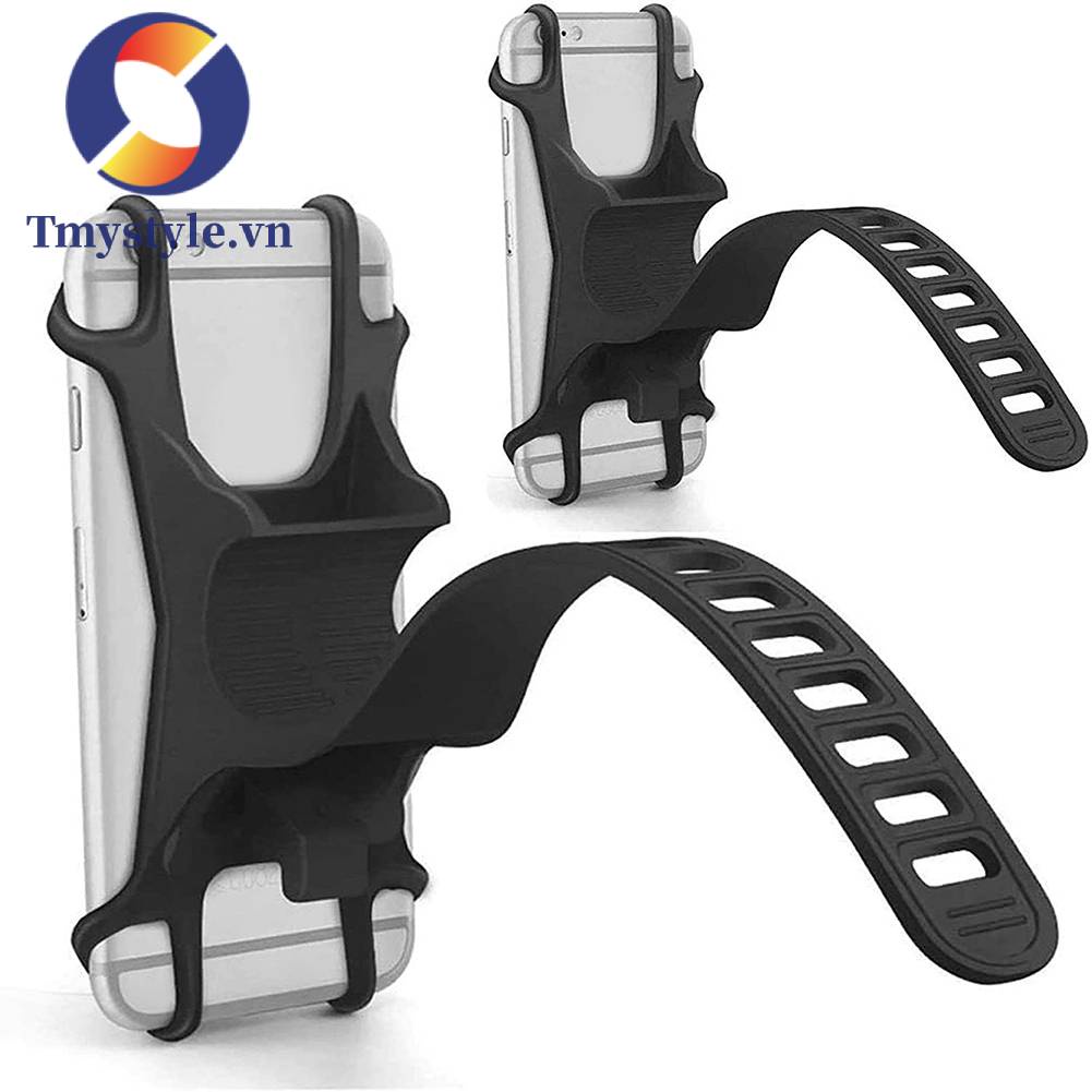 Giá Đỡ Điện Thoại Silicone Chống Sốc Xoay 360 Độ Cho Xe Đạp