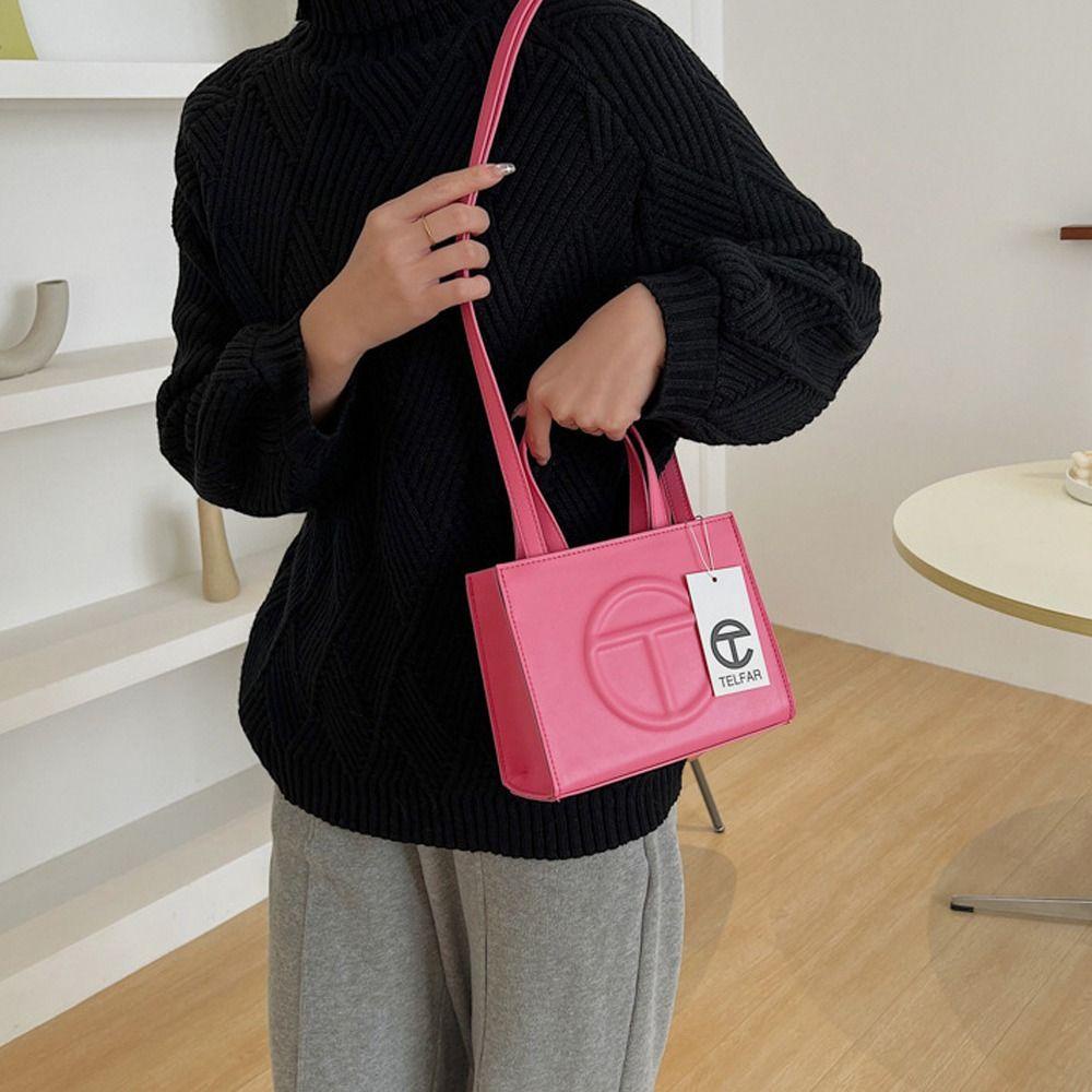 DYRUIDOJ Túi Xách Da PU Đeo Chéo Cỡ Lớn In Chữ Thời Trang Cho Nữ