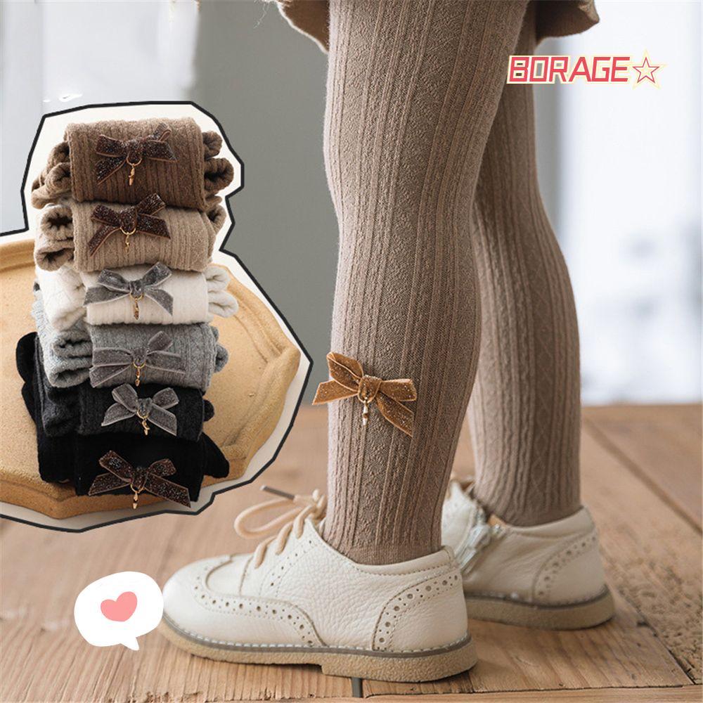 BORAG Quần Tất Chất Liệu Cotton Cao Cấp Thời Trang Mùa Thu Đông Dành Cho Bé Trai Và