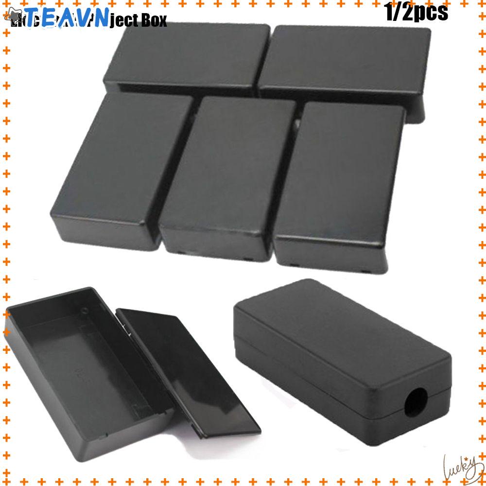 1/2 hộp nhựa ABS đen 5 kích cỡ chống nước chất lượng cao