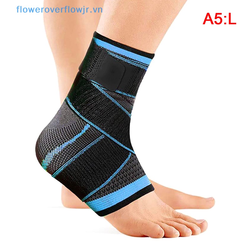 Fjr 1 Băng Đeo Mắt Cá Chân Thể Thao Bằng Nylon Dệt Kim Thoáng Khí Ngăn Bong Gân Có Thể Điều Chỉnh Bảo Vệ Mắt Cá Chân