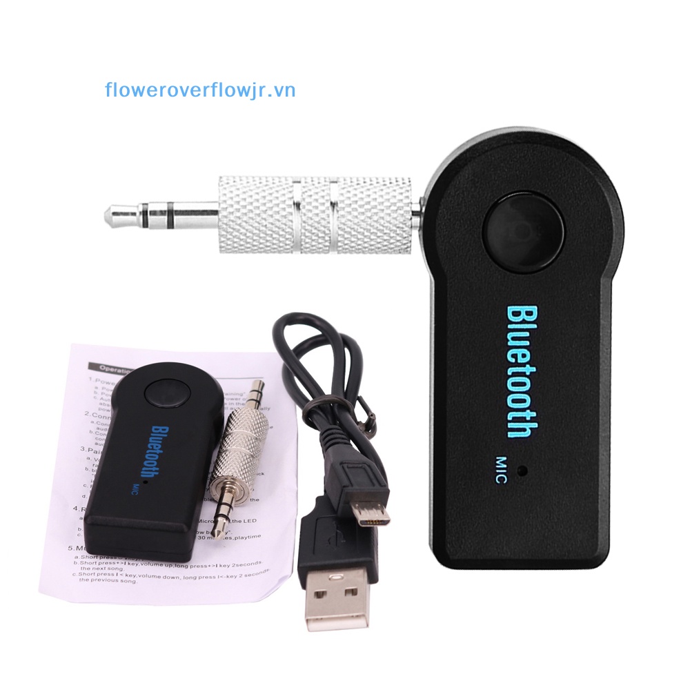 Thiết Bị Truyền Nhận Tín Hiệu Bluetooth 5.0 Jack Cắm 3.5mm Cho Xe Ô Tô