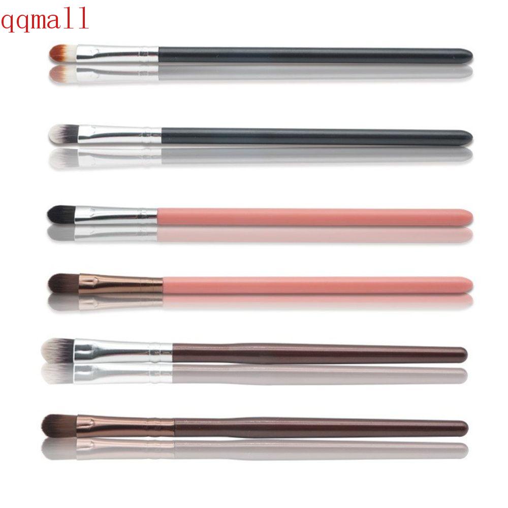 QQMALL Cọ Đánh Phấn Mắt Kabuki Tự Nhiên Kích Thước Nhỏ Gọn Dành Cho Người Mới Bắt Đầu