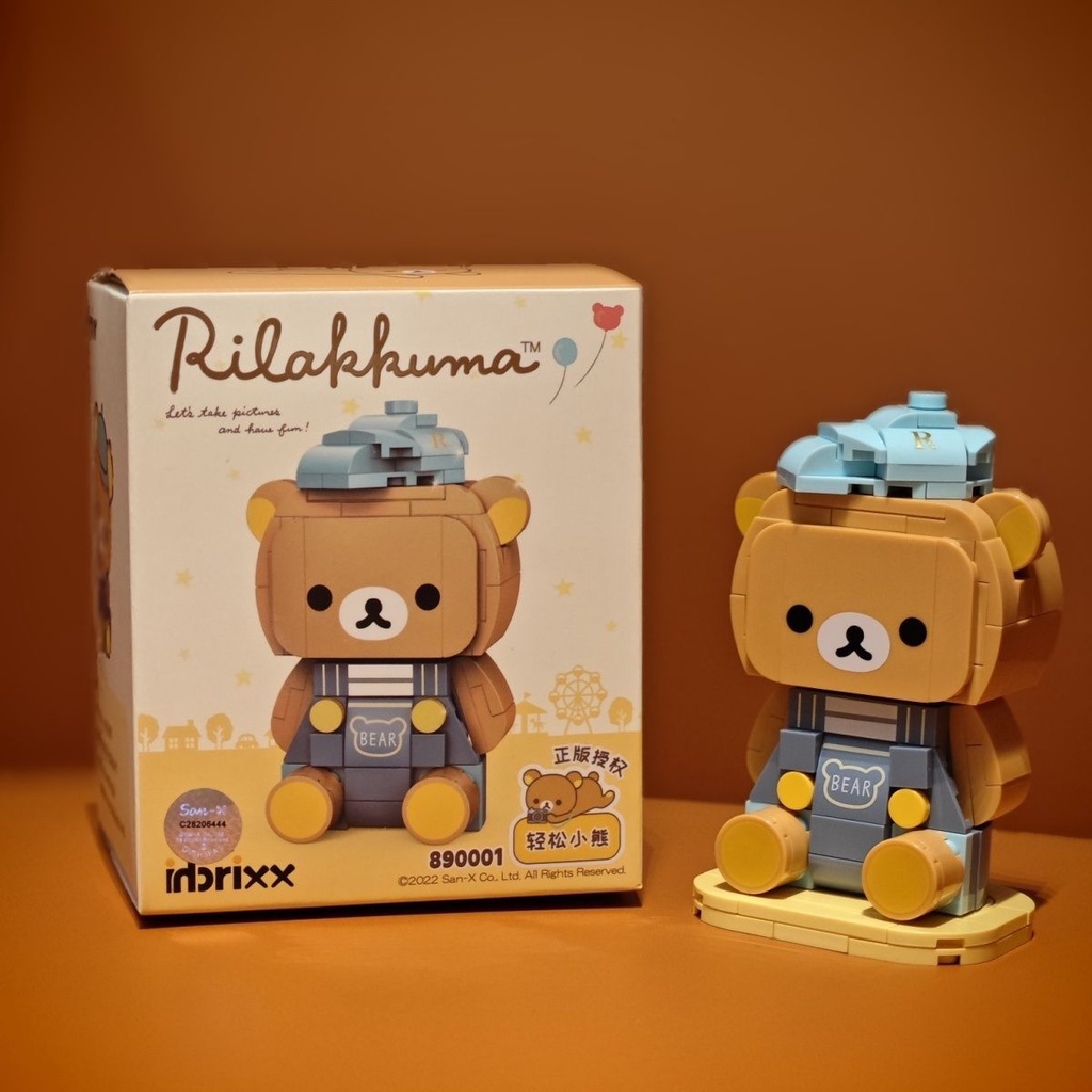 Bộ Đồ Chơi Lắp Ráp Mô Hình Rilakkuma Chính Hãng Trang Trí Nhà Cửa