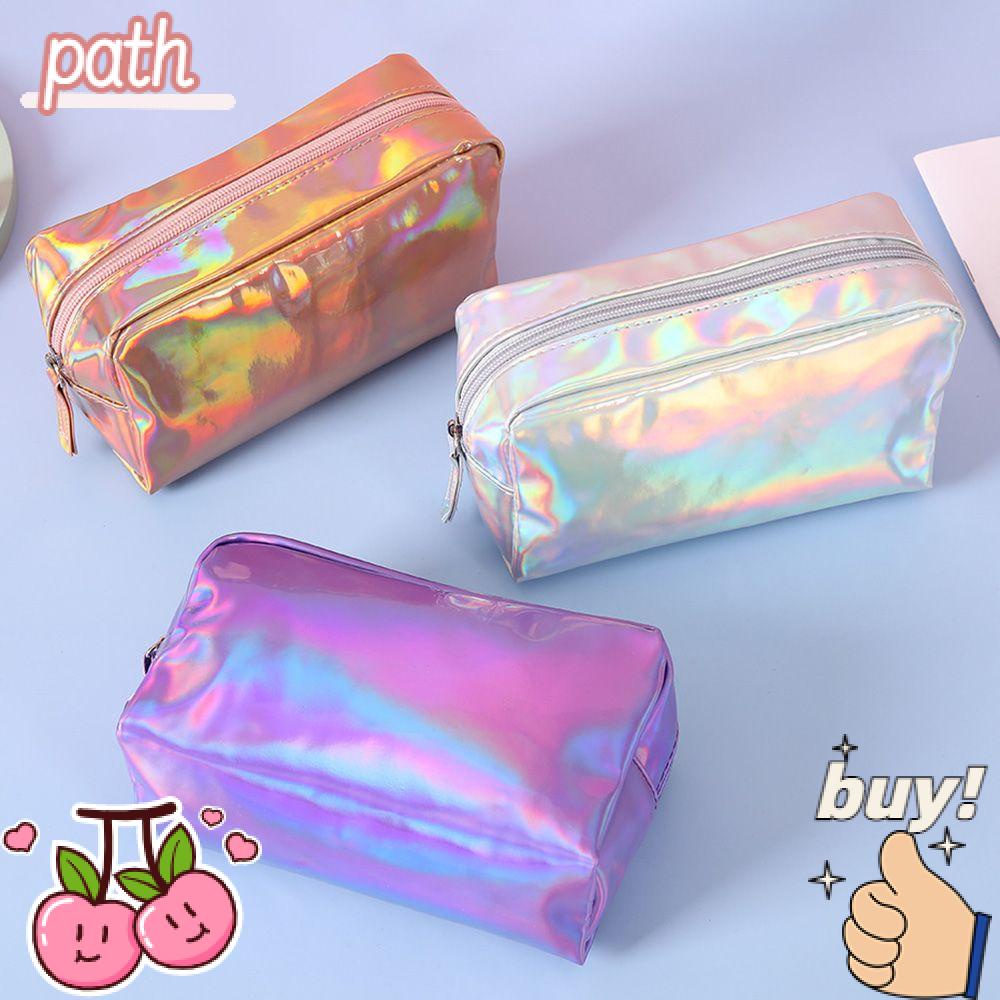 PATH Túi Da PU Đựng Mỹ Phẩm Cỡ Lớn Chống Thấm Nước Tiện Dụng Mang Đi Du Lịch