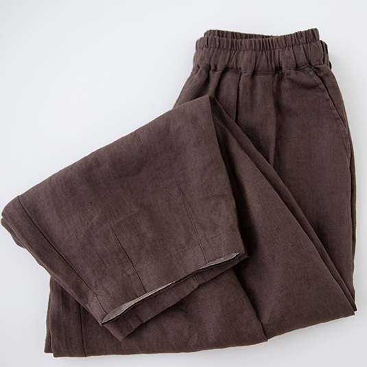 Quần cotton Lanh Ống Rộng Họa Tiết Cà Rốt Thời Trang Cho Nữ