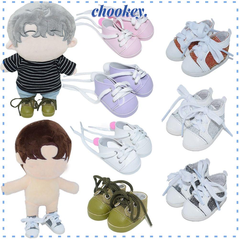 CHOOKEY 1 Đôi Giày Bông Tai Thỏ 20CM Cho Búp Bê