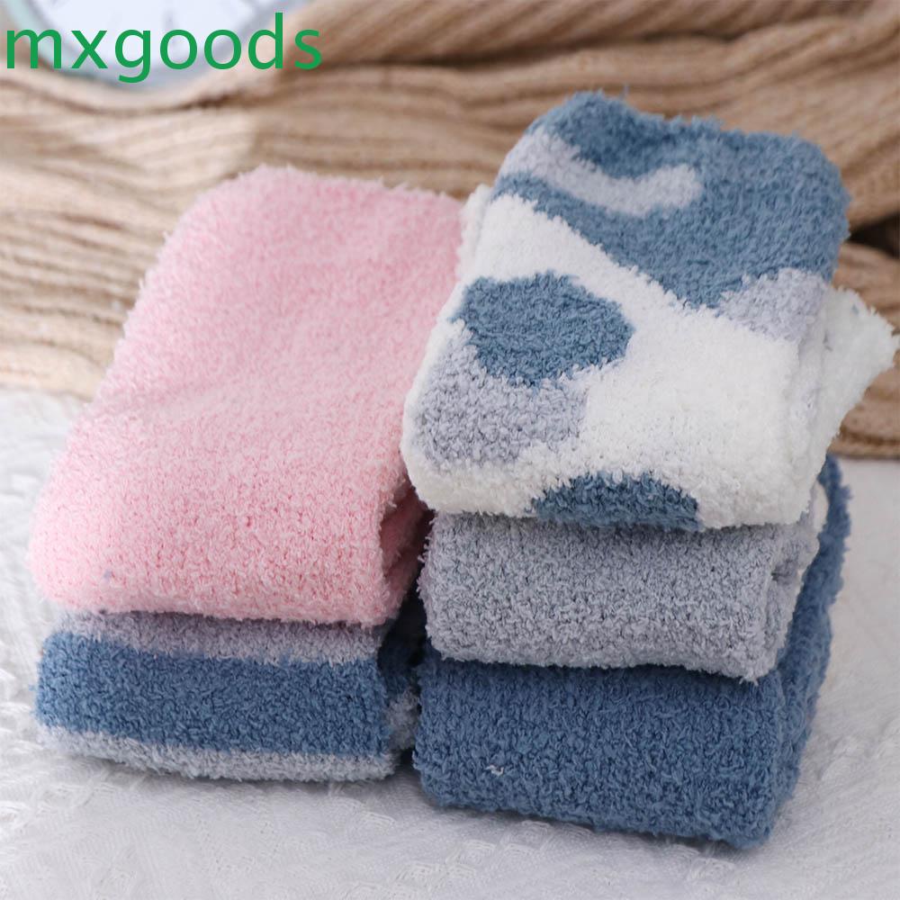 MXGOODS Tất Lửng Kẻ Sọc In Hình Chân Mèo Đáng Yêu Cho Nữ