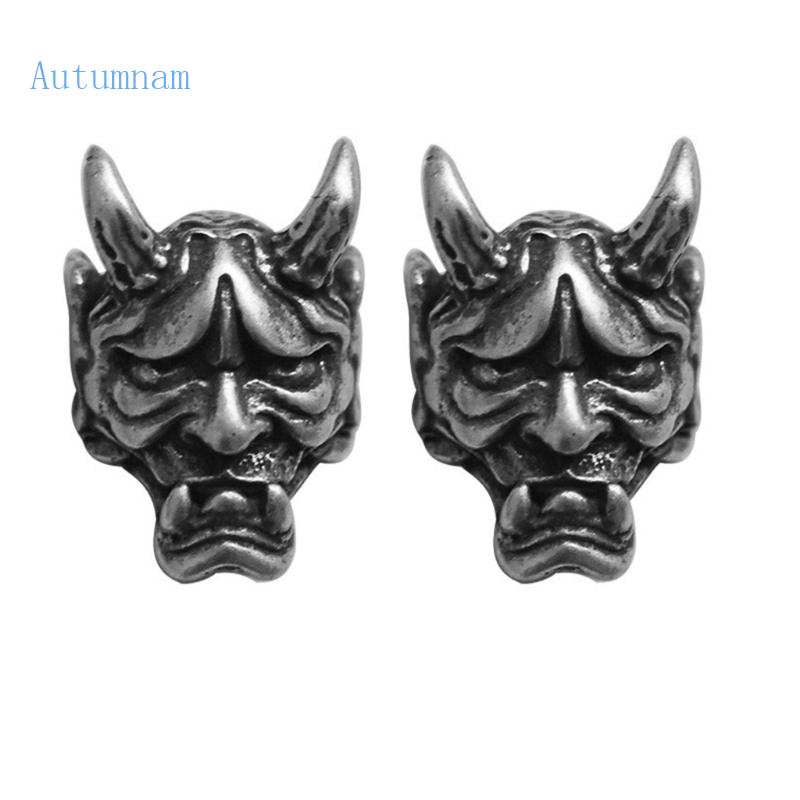 Bông Tai Hình Đầu Lâu Bằng Bạc Thời Trang Cho Nam Và Nữ