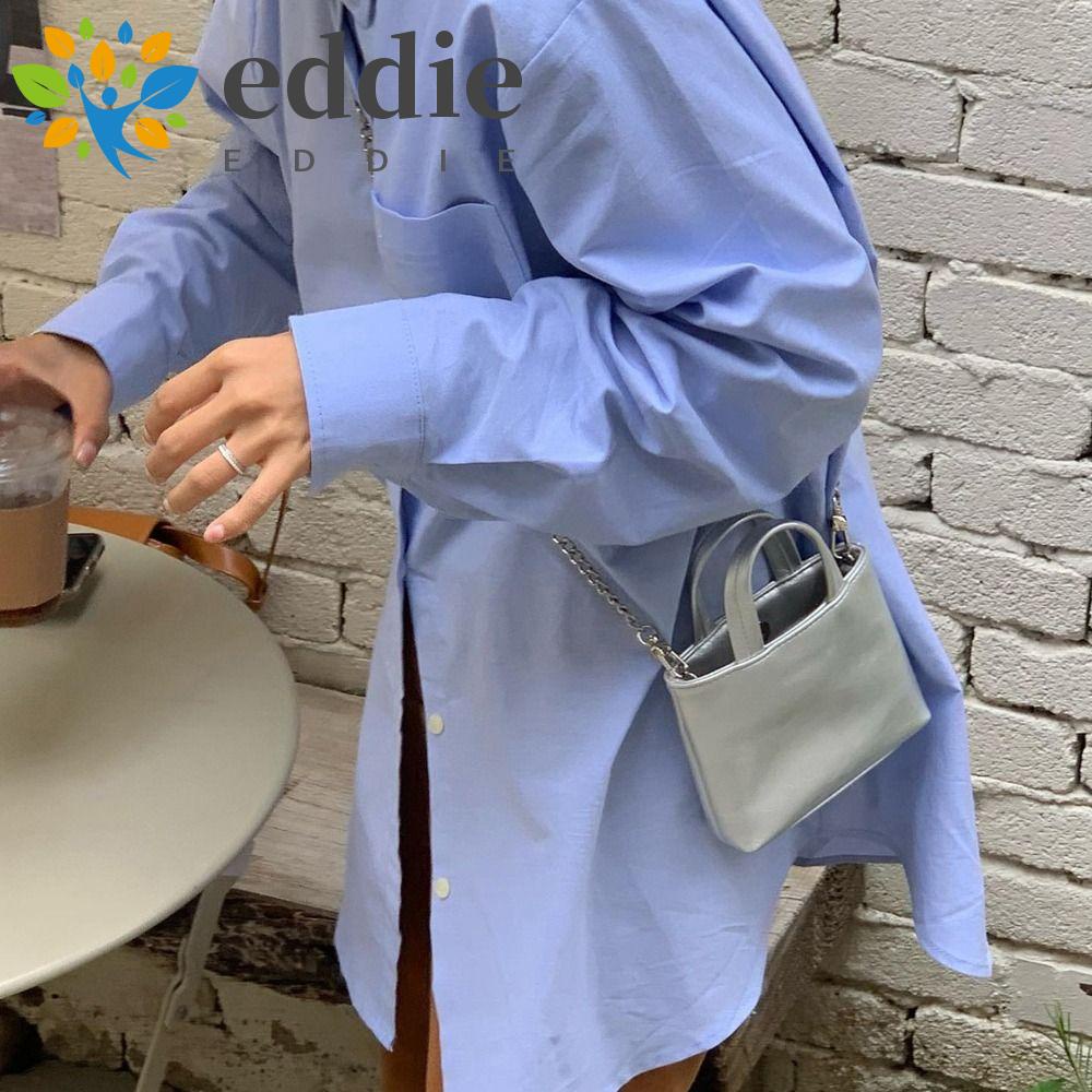 26EDIE Túi Xách Da PU Cỡ Lớn Đựng Son Môi Phong Cách Hàn Quốc Cho Nữ