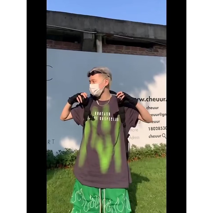 Áo Thun Tay Ngắn Cổ Tròn In Chữ Thời Trang Mùa Hè 2023 Dành Cho Nam Nữ