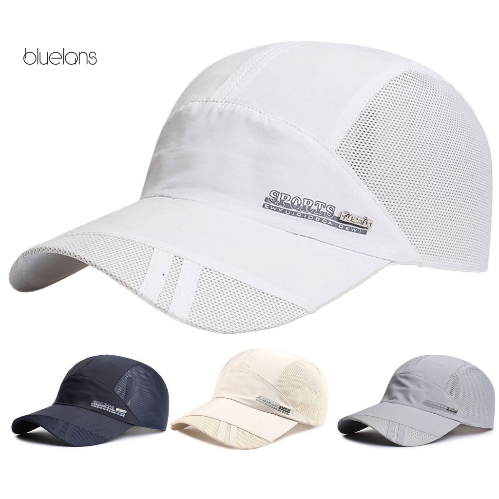Mũ Lưỡi Trai Phối Lưới Siêu Nhẹ Chống Nắng Thời Trang Mùa Hè Cho Nam