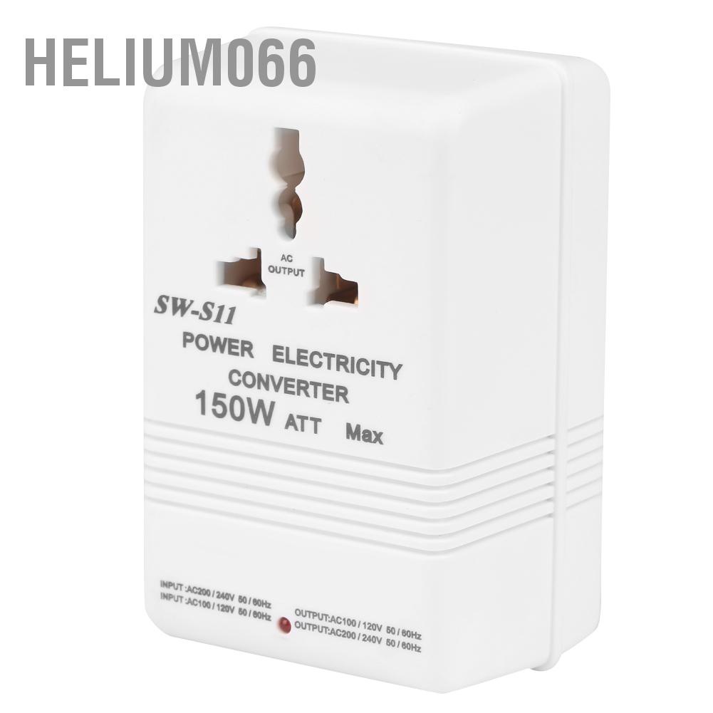 Helium066 SW S11 150W Bước Lên Xuống Bộ Chuyển Đổi Điện Áp Biến Kép 220V Sang 110V/110V Đến CN Cắm