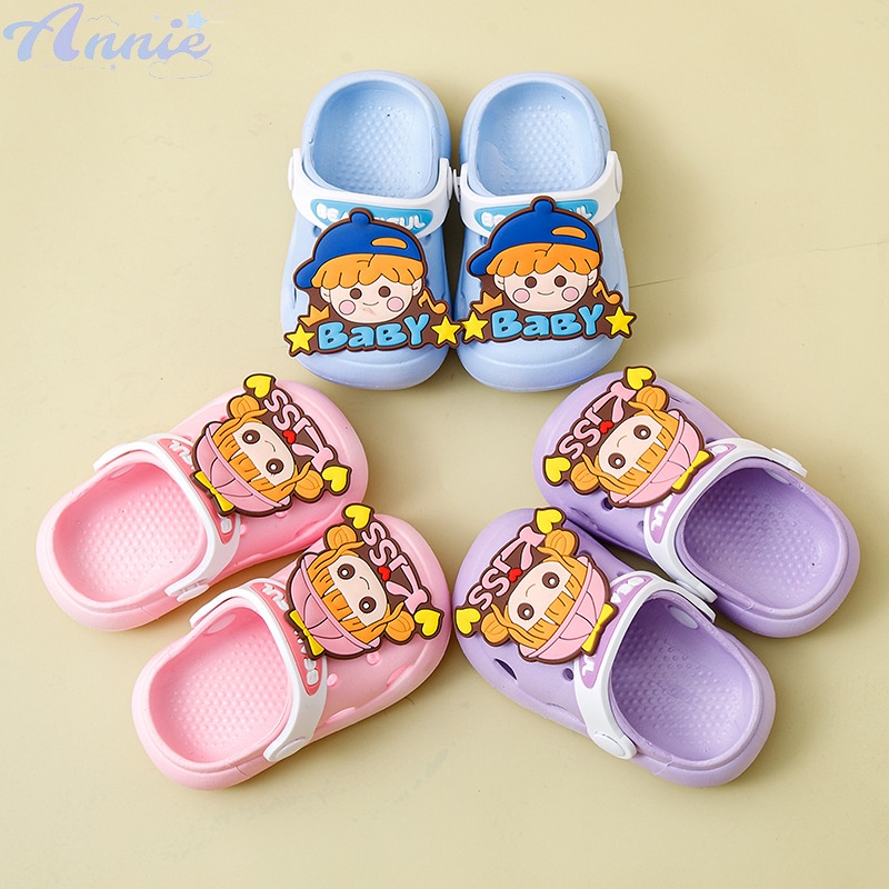 Annie Dép Chống Trượt Họa Tiết Hoạt Hình Dễ Thương Cho Bé Gái
