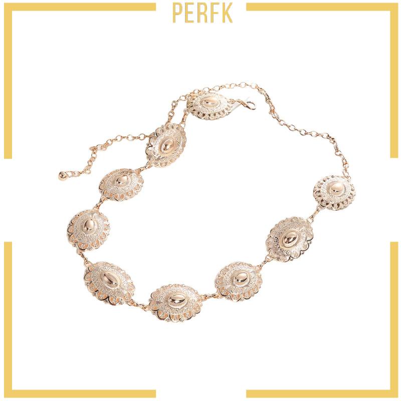 Dây Xích Đeo Thắt Lưng Bằng Kim Loại Hình Oval Có Thể Điều Chỉnh Thoải Mái