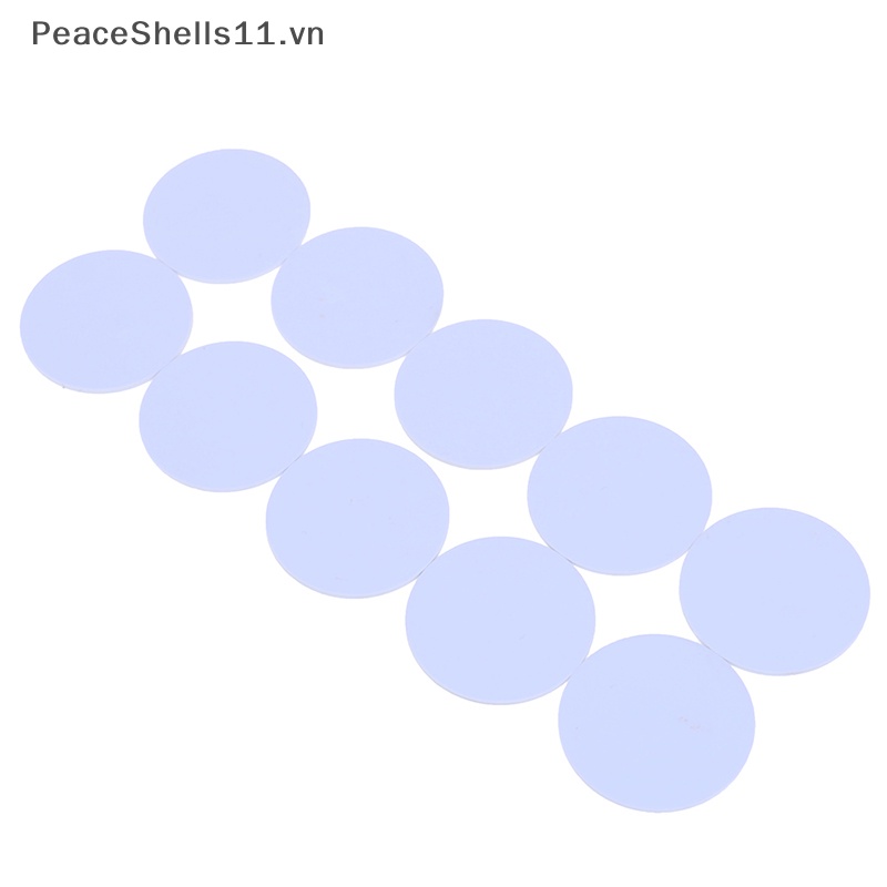 Bộ 10 Thẻ Tiền Xu Chống Thấm Nước 13.56MHZ / 125KHZ RFID Tk4100