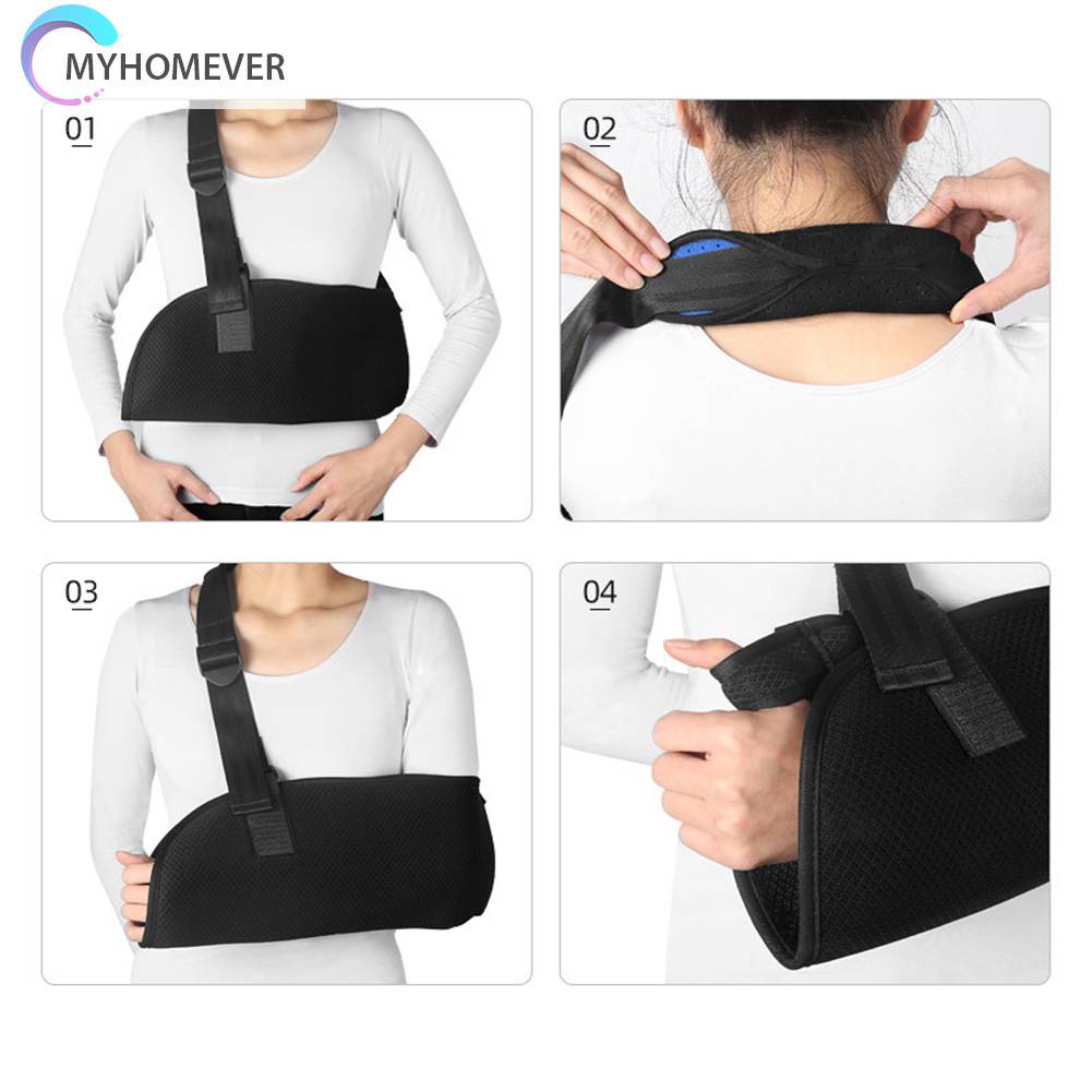 Đai Đeo Cánh Tay / Vai Mềm Mại Thoáng Khí Có Thể Điều Chỉnh Kèm Túi Đựng Tiện