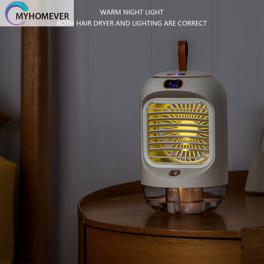 Quạt Điều Hòa 3600mAh 3 Tốc Độ Tiện Dụng Cho Gia Đình / Văn Phòng