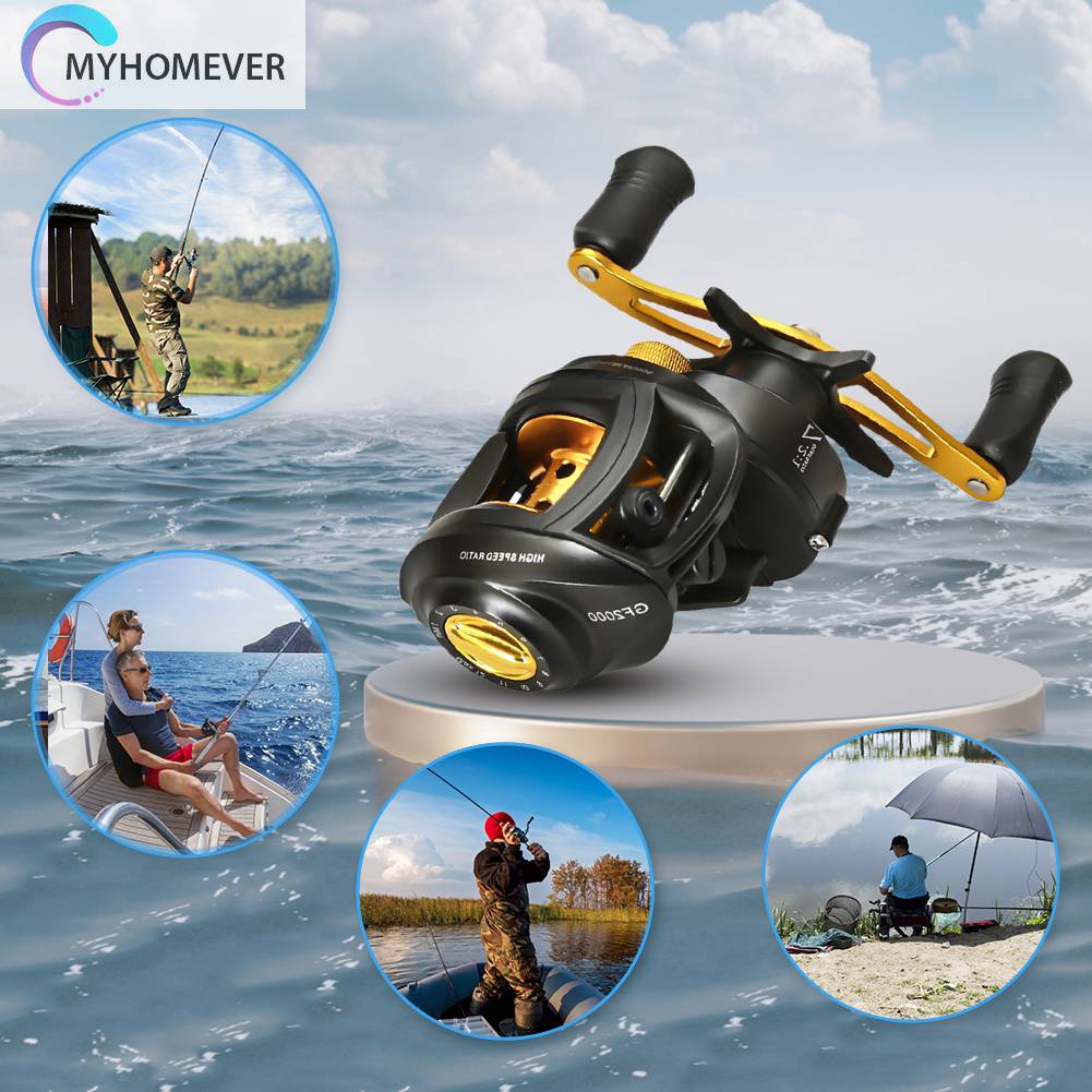 Máy Câu Cá 7.2 1 Tốc Độ Cao Bằng Kim Loại