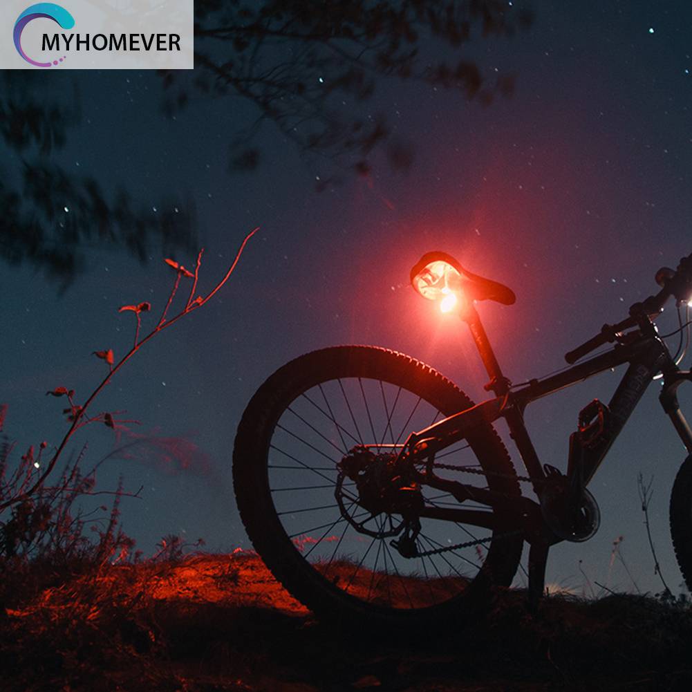 Đèn LED Đuôi Xe Đạp 30LM 350mAh Type-C 6 Chế Độ