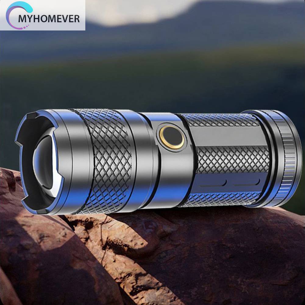 Đèn Pin 30W LED COB 1500mAh 1000LM Sạc USB Loại C Chống Thấm Nước