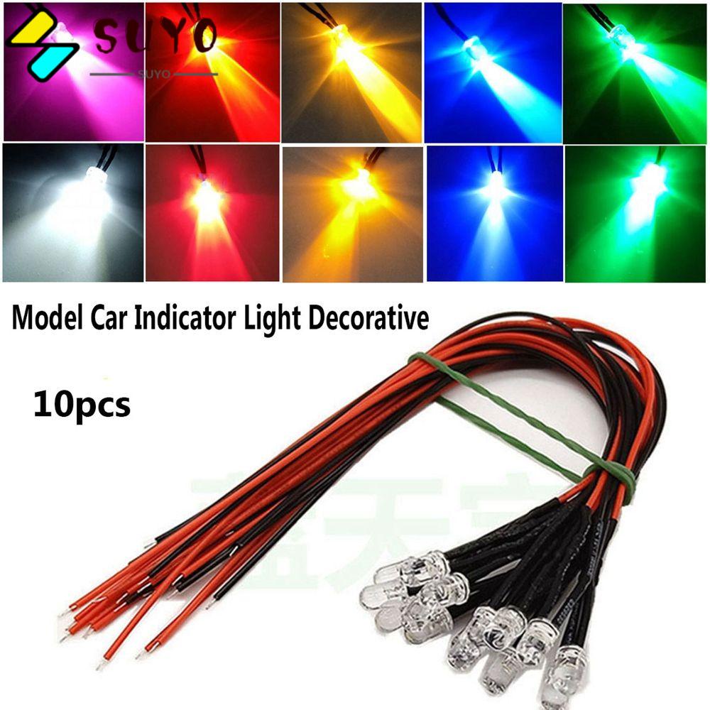 SUYO TAMIYA 10 Đèn LED Tỉ Lệ 1 / 14 Cho Xe Đồ Chơi 1 / 10