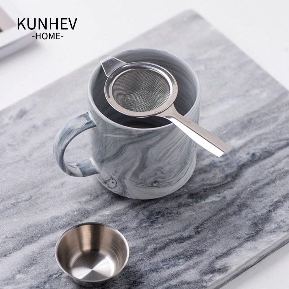 KUNHEV 1 Bộ Dụng Cụ Lọc Trà Và Cà Phê Có Tay Cầm