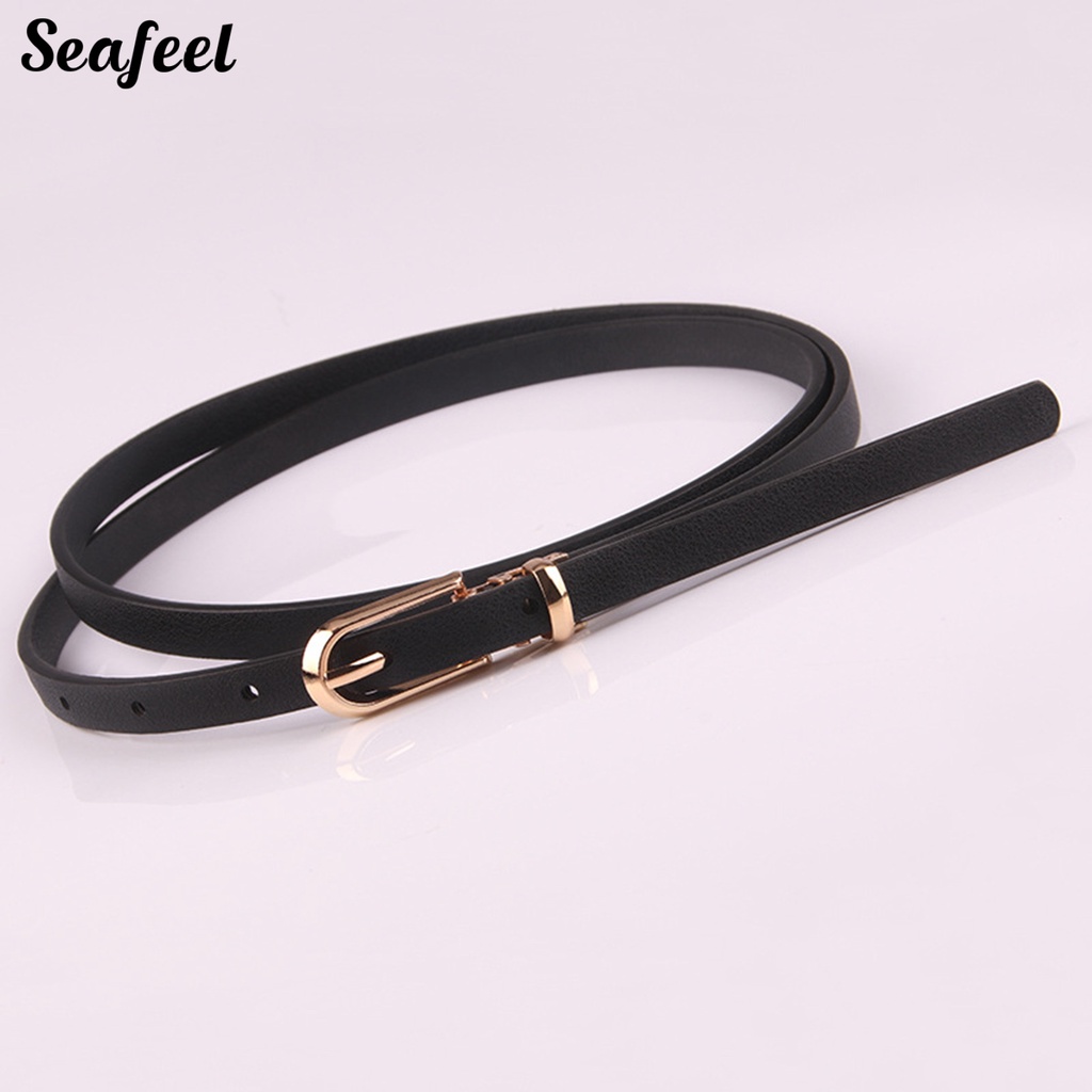 Thắt Lưng Nhiều Lỗ Khóa Hợp Kim Điều Chỉnh Được Thời Trang Cho Nữ