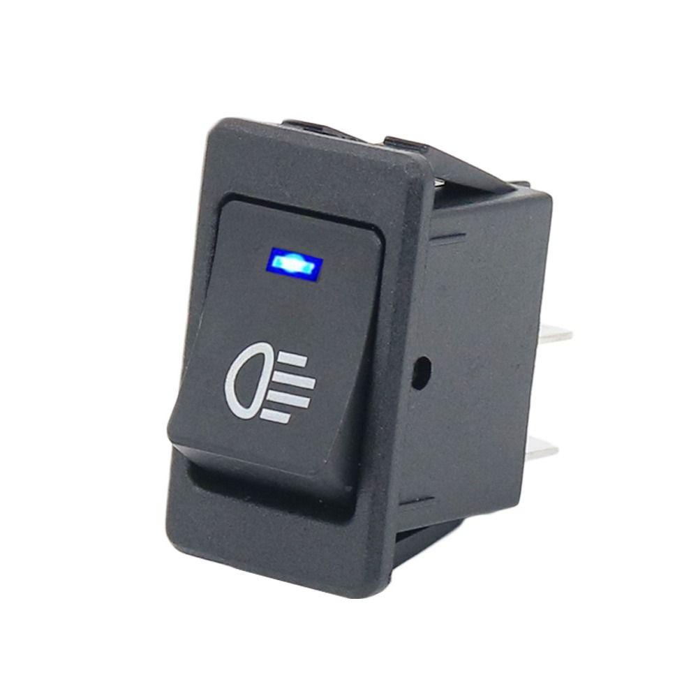 SUYO Set 3 Công Tắc Bật / Tắt Đèn Sương Mù 2 Vị Trí 4 Chấu DC 12V 35A Thông Dụng Cho Xe Hơi