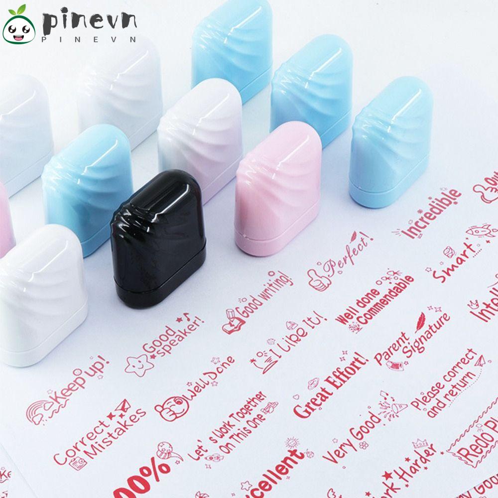 PINEVN Con Dấu Hoạt Hình Trang Trí Sổ Tay DIY Cho Bé