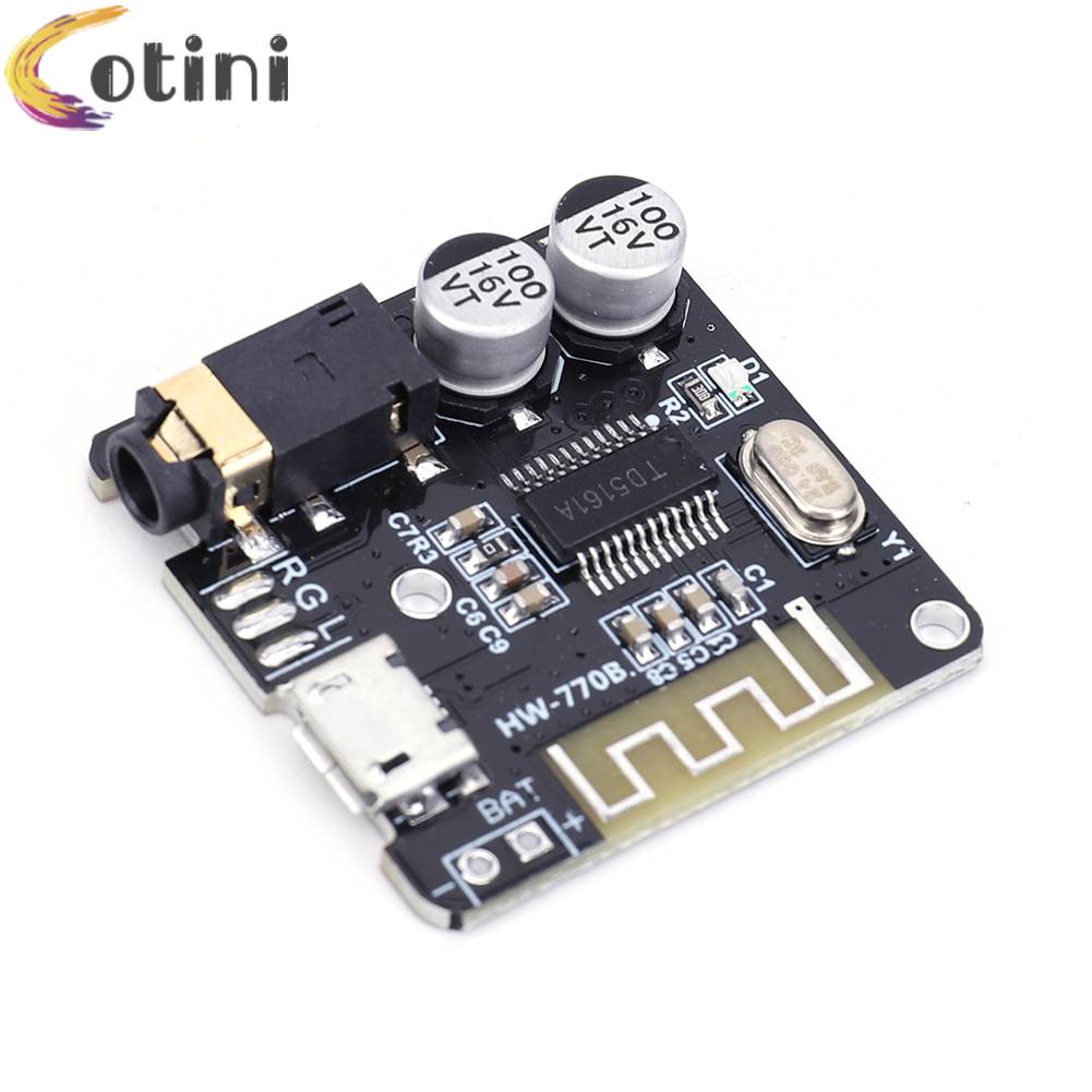 Bảng Mạch Giải Mã Âm Thanh MP3 Bluetooth 5.0 3.7-5V Chuyên Dụng
