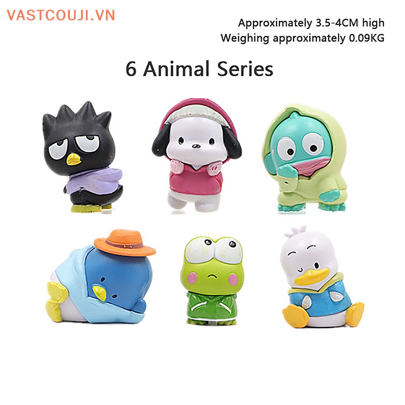 Mô Hình Nhân Vật VASTJI Kuromi Keroppi Dễ Thương