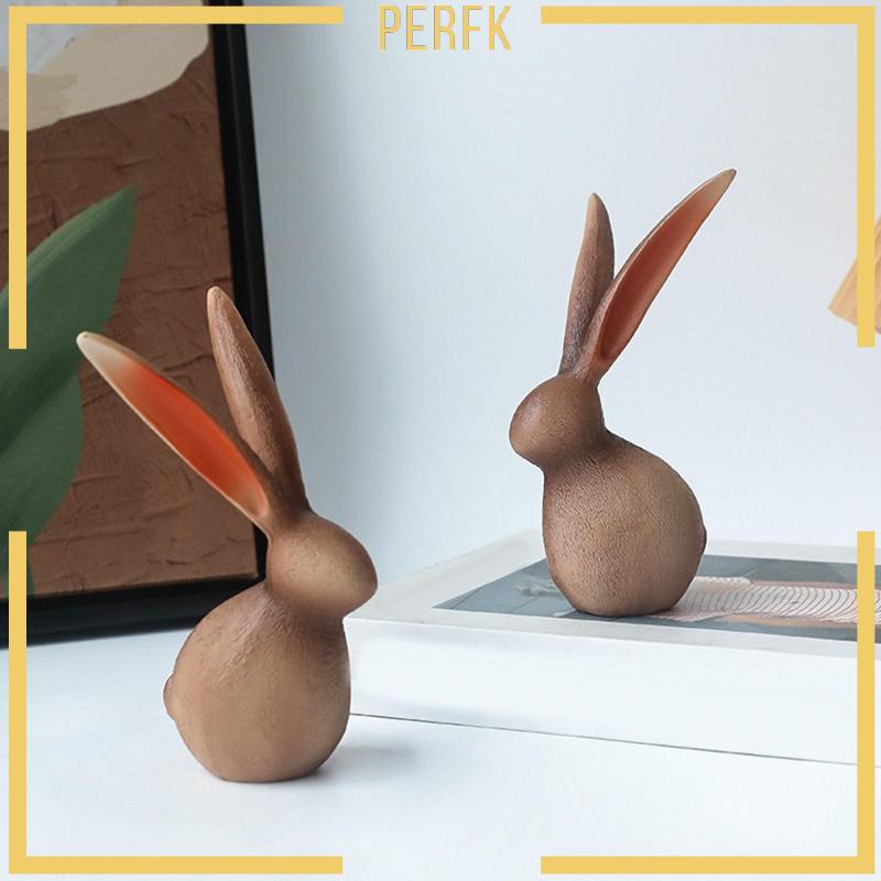 Tượng Thỏ Điêu Khắc Trang Trí Phòng Khách