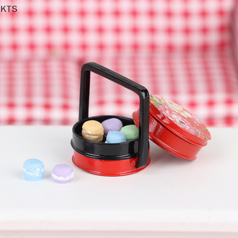 Mô Hình Rổ Kim Loại Đựng Thức Ăn Tỉ Lệ 1: 12 Trang Trí Nhà Búp Bê