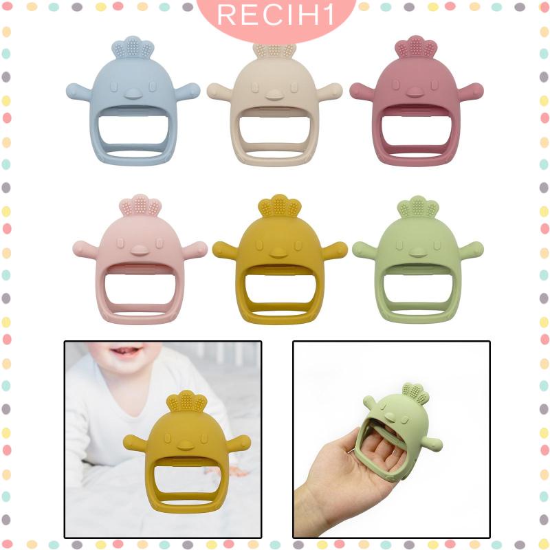 Đồ Chơi Hình Gà Con Dễ Cầm Giúp Bé Mọc Răng Chịu Nhiệt Độ Cao Và Thấp