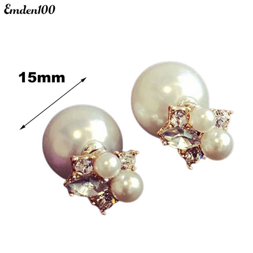 Bông Tai Đính Đá Thời Trang Dành Cho Nữ