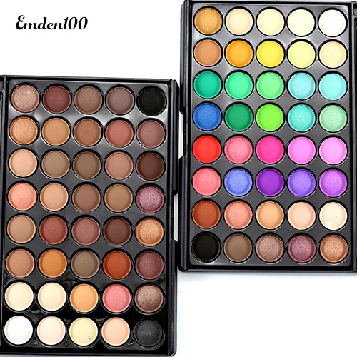 Bảng Phấn Mắt EMDEN 40 Màu Trang Điểm Lâu Trôi