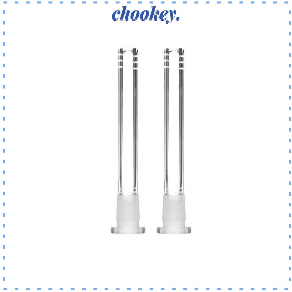 CHOOKEY Set 2 Ống Thủy Tinh Trong Suốt 18mm X 14mm 4 INCH Chuyên Dụng Cho Thí Nghiệm Khoa Học