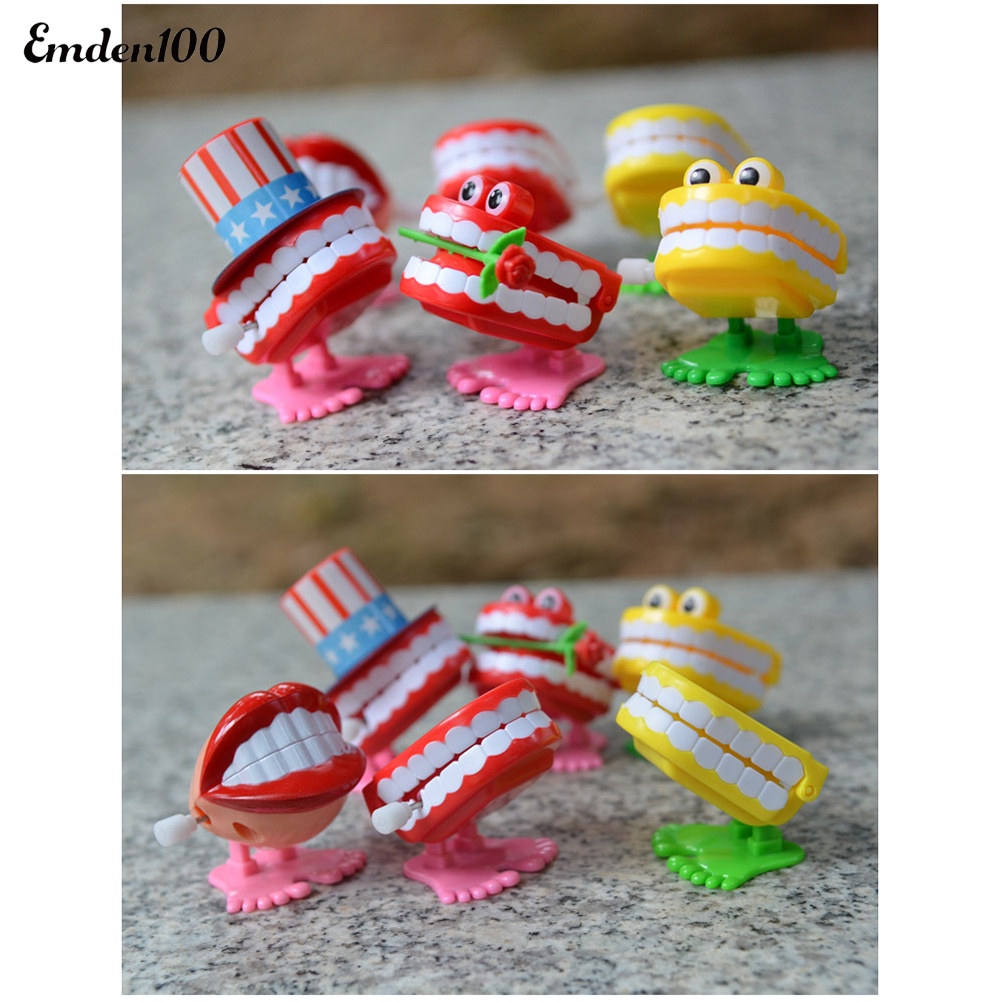 Đồ Chơi Giáo Dục Lên Dây Cót Hình Chiếc Răng Hoạt Hình Vui Nhộn