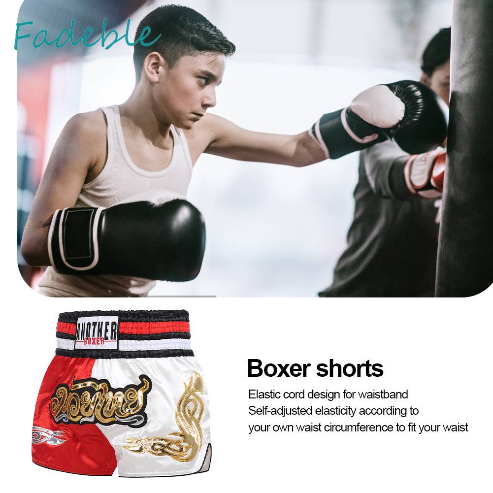 Quần Short Co Giãn Thoáng Khí Dùng Tập Boxing
