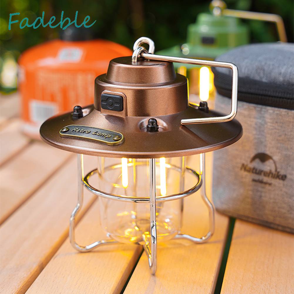 Đèn LED Cắm Trại Chống Nước 300LM 650mAh IPX4 Loại C