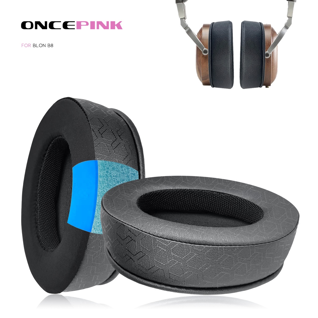 Miếng đệm tai thay thế Oncepink cho tai nghe Blon B8 Đệm Gel làm mát Tai nghe Phụ kiện Earpads Tai n