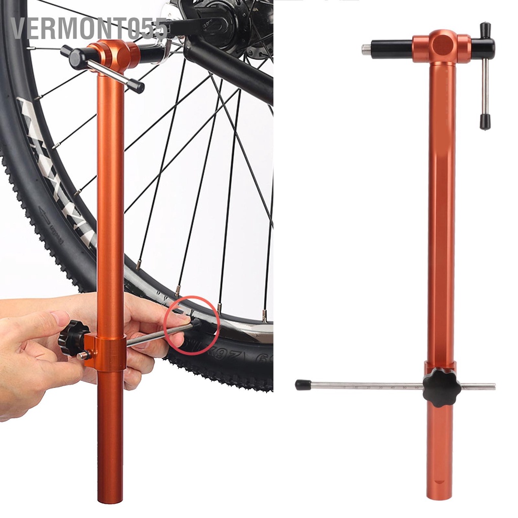 Vermont055 Lebycle Derailleur Hanger Alignment Gauge Tool Phía sau Correction Cờ lê cho xe đạp