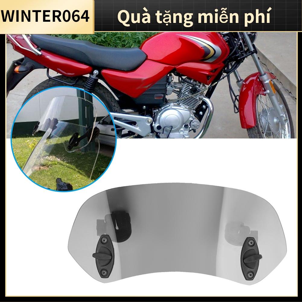 Winter064 Kẹp Có Thể Điều Chỉnh Trên Kính Chắn Gió Phụ Kiện Cho Xe Máy Tawny