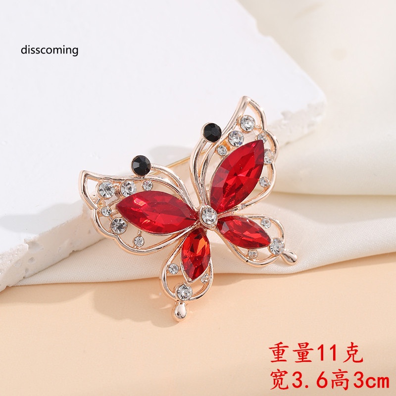 Áo Khoác SL SL Kiểu Dáng Trẻ Trung Năng Động| Ghim Cài Áo Hình Bướm Đính Đá Zircon Thời Trang Cao Cấp